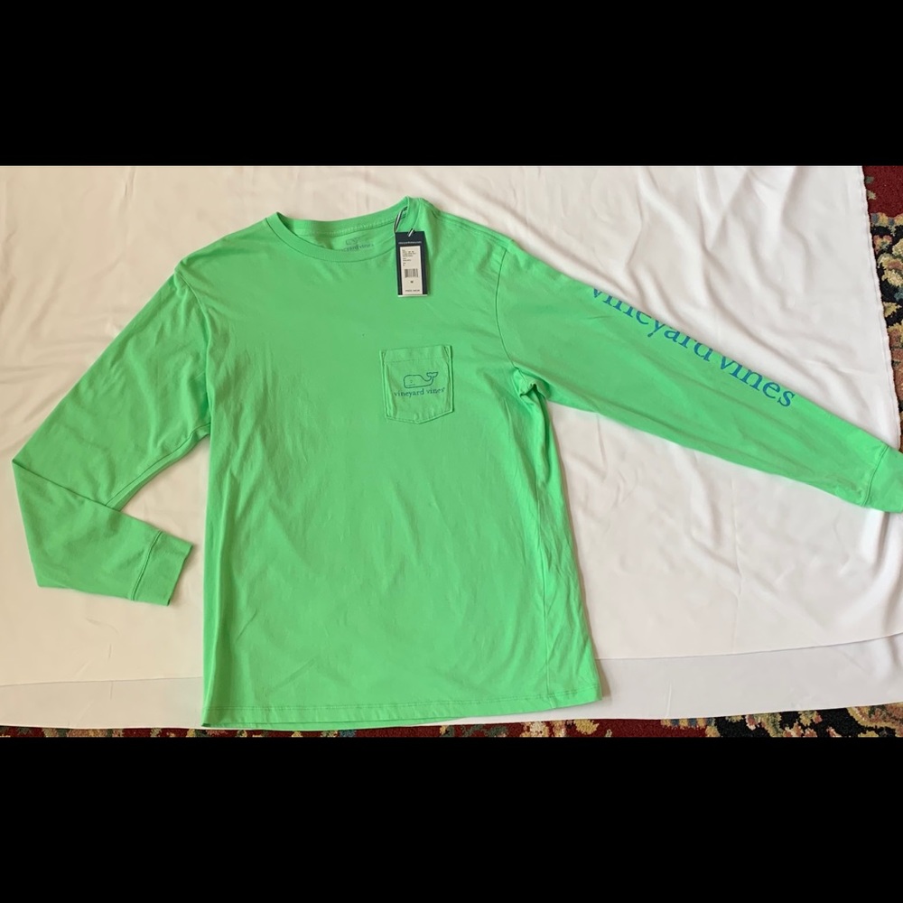Never Worn Vineyard Vines LS-cotton TShirt-Med-